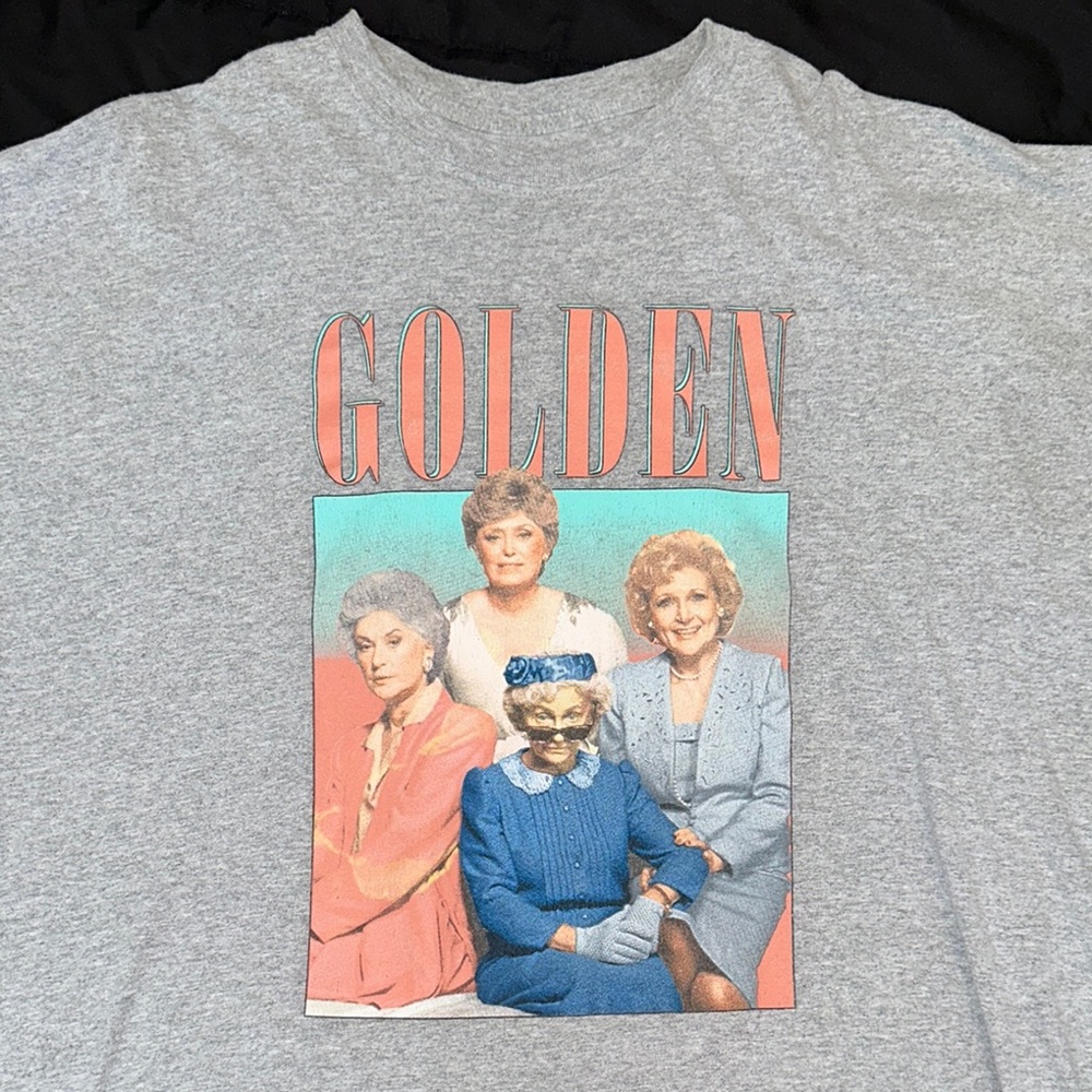 Gray The Golden Girls Graphic T-Shirt